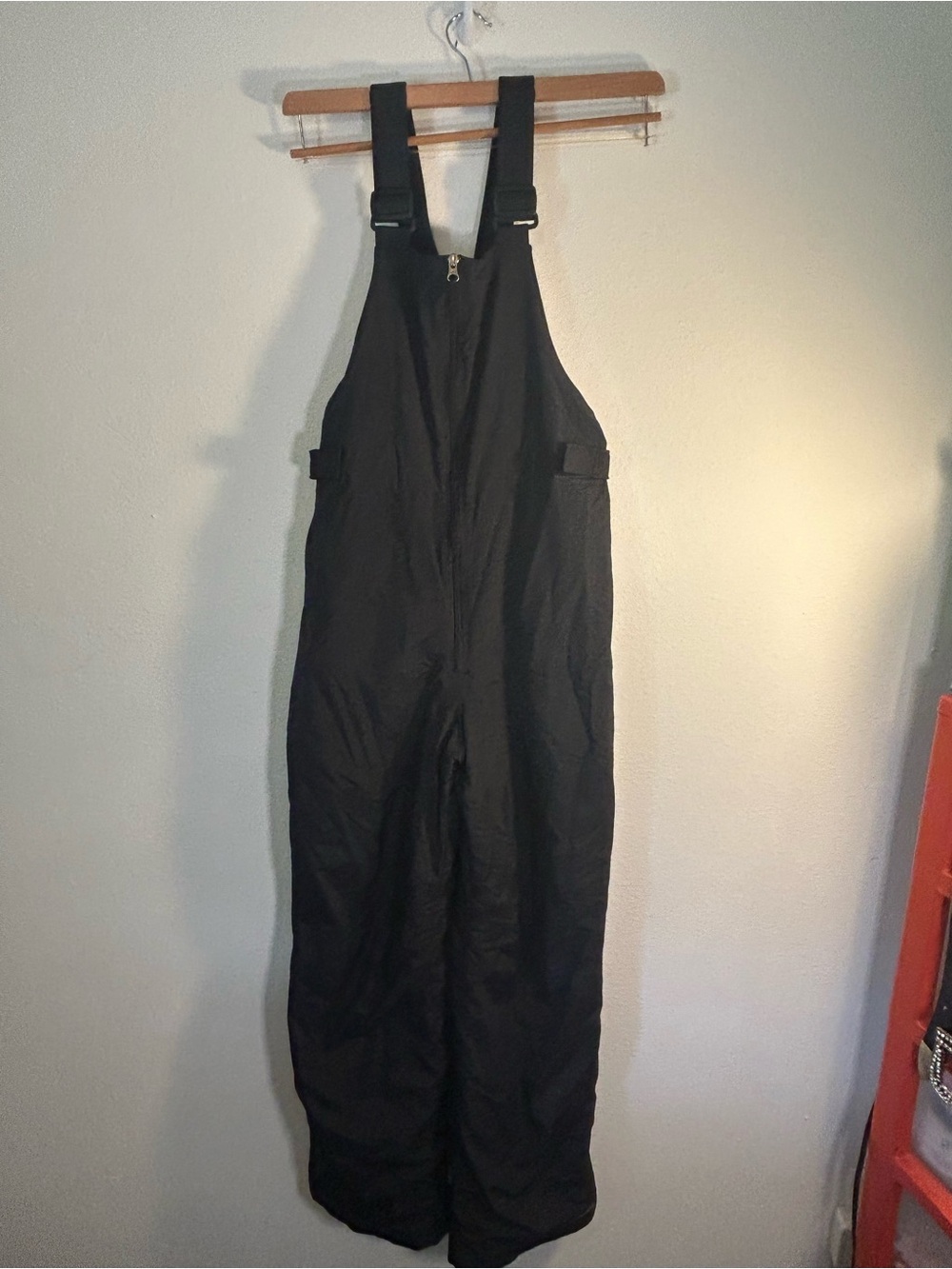 Columbia Youth XL 18/20 Out-Grown Insulated Ski Bibs Snow Pants - Black Unisex